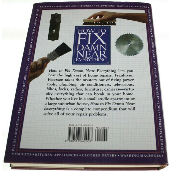 How to Fix Damn Near Everything Franklynn Peterson Like New - Picture 3 of 3
